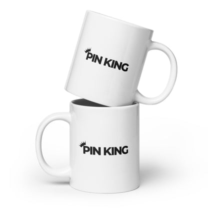 Pin King- White Mug